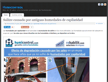 Tablet Screenshot of blog.humicontrol.com